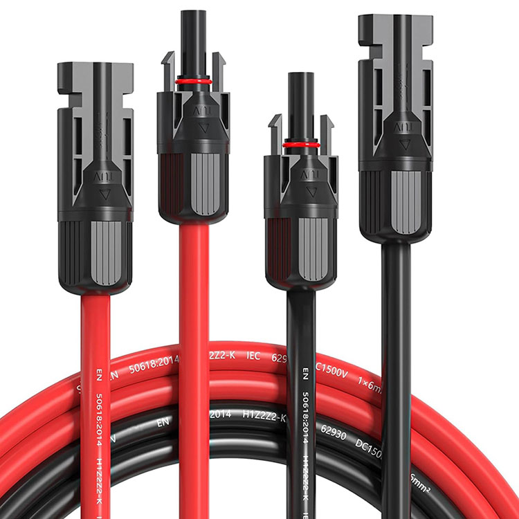 10AWG זונ - געשפּרייט קאַבלע 50 פט 10 מאָס זונ - פּאַנעל קאַבלע דראָט 50 פֿיס